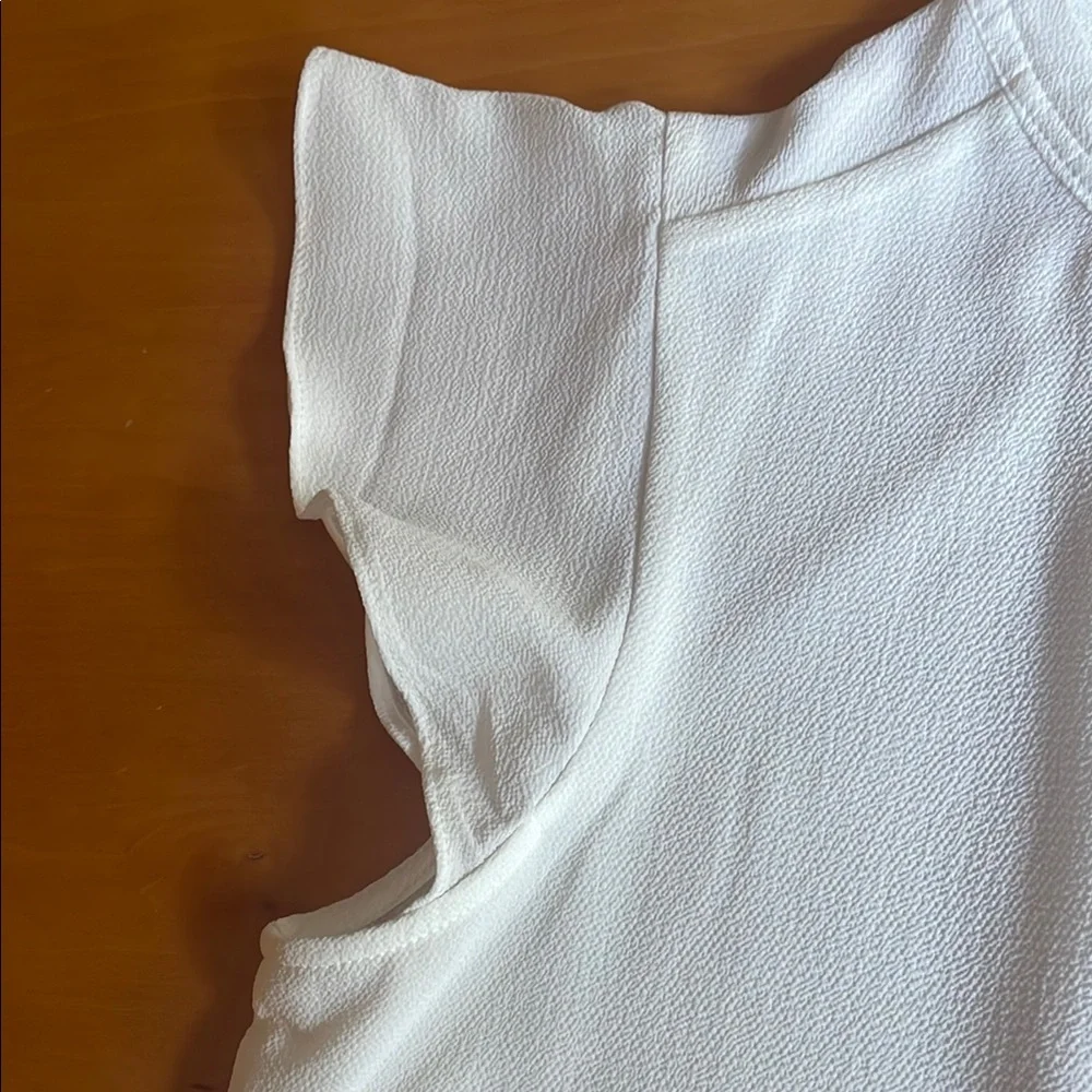 Calvin Klein White Blouse - Picture 3 of 5